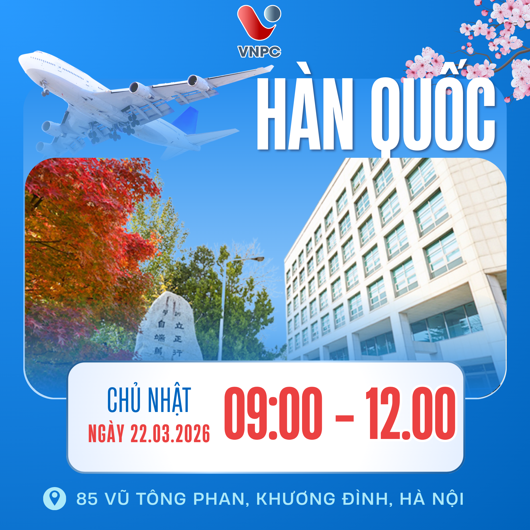 Hội thảo du học Hàn Quốc tại Ngày hội Du học Toàn cầu tháng 3/2026